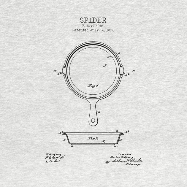 SPIDER patent print by Dennson Creative